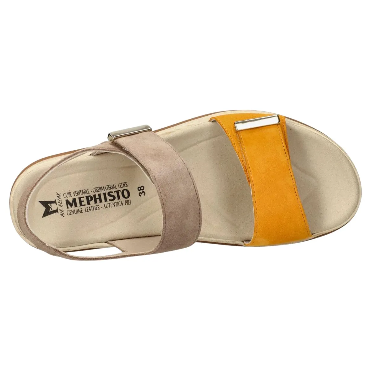 Mephisto Femmes Dominica Cuir Mangue