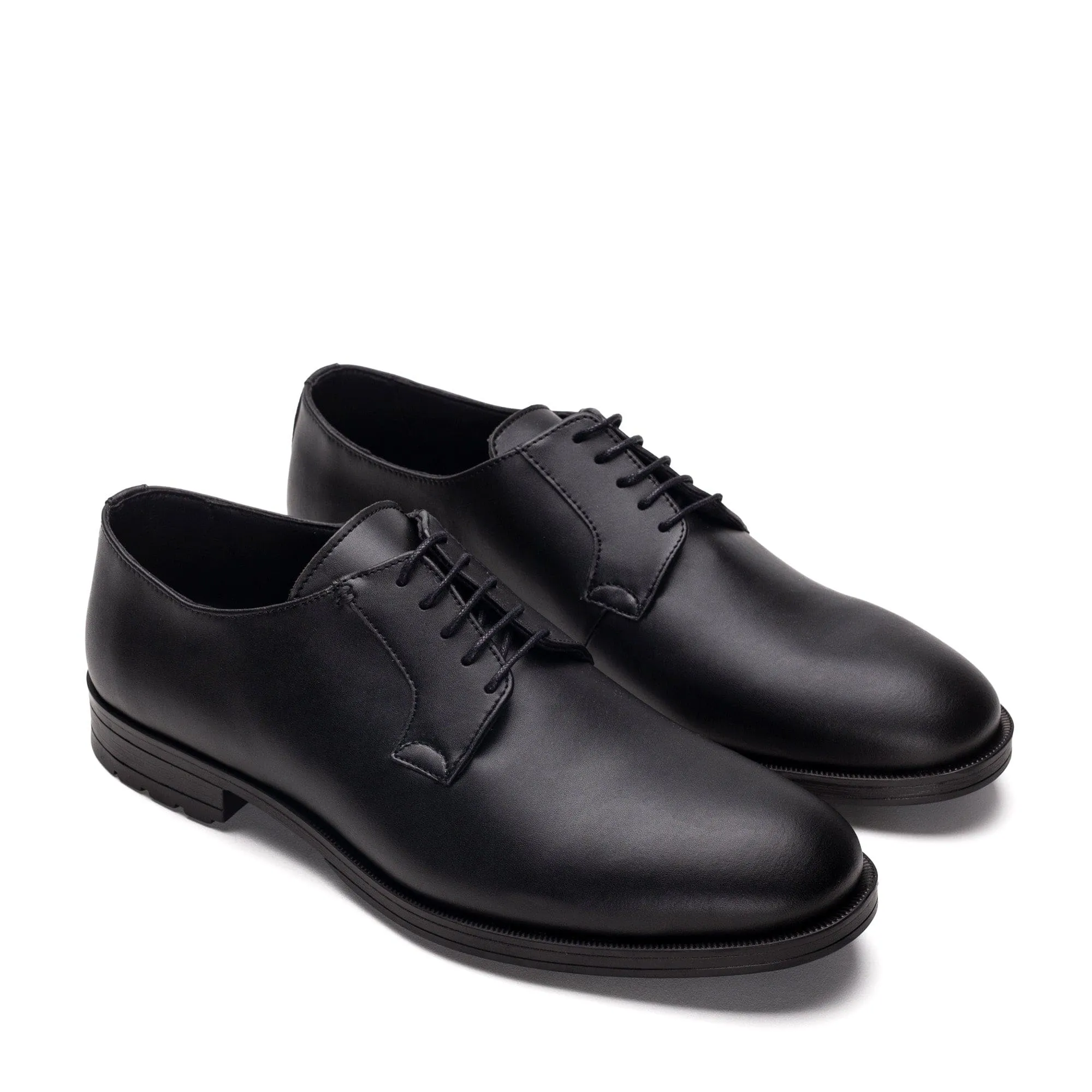 Chaussures Blucher en Cuir Végan pour Homme Mikel | Noir