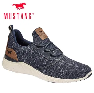 Mustang Mesh Style Chaussures de Course Légères Marine