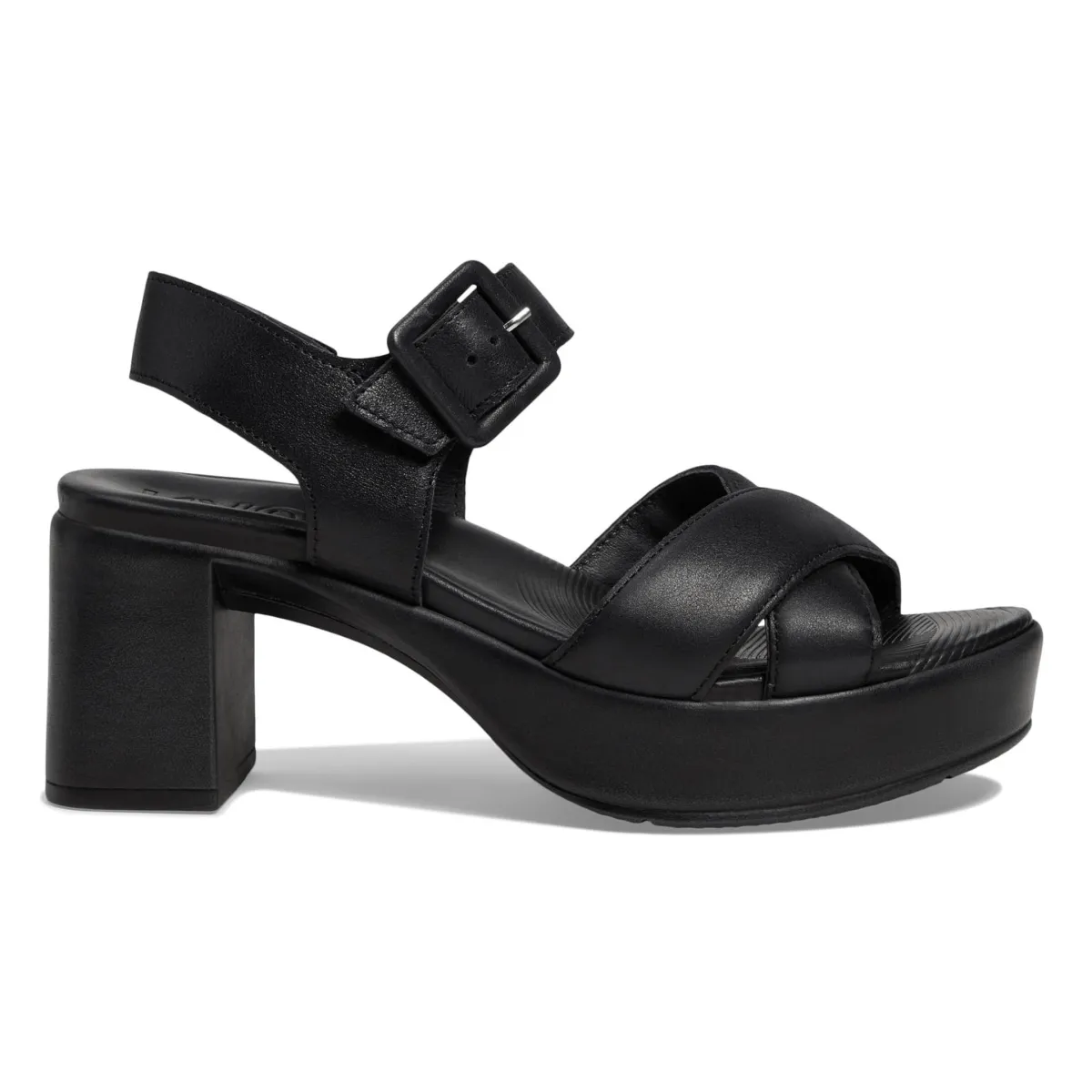 Naot Women's Elite Cuir Noir Brillant