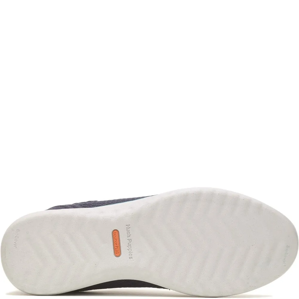 Chaussures bateau à enfiler marine