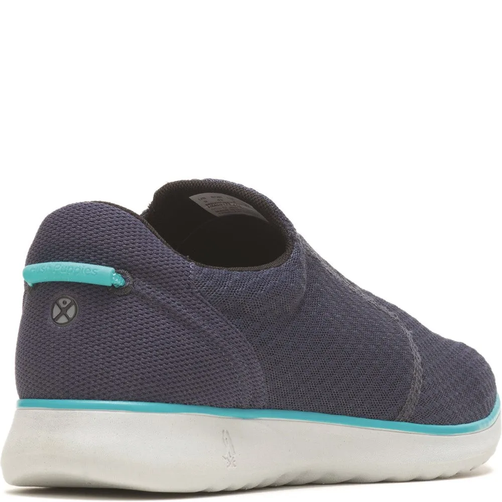 Chaussures bateau à enfiler marine