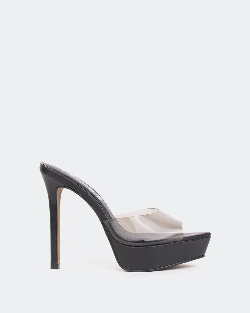 Nene, Noir Transparent/Vinyle Noir