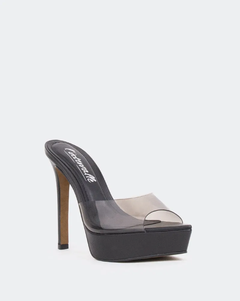 Nene, Noir Transparent/Vinyle Noir
