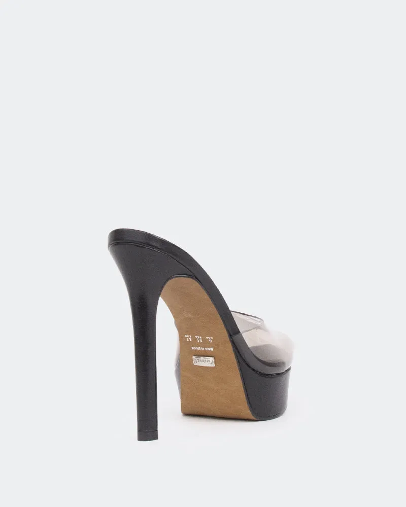 Nene, Noir Transparent/Vinyle Noir