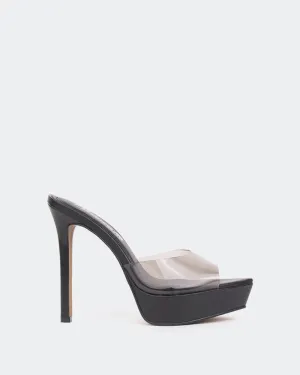 Nene, Noir Transparent/Vinyle Noir