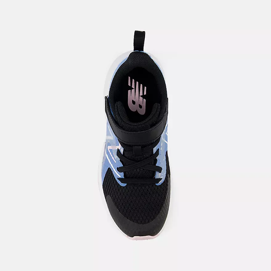 New Balance Chaussure de Sport pour Enfants Noir/Laguna Rave Run V2 A/C