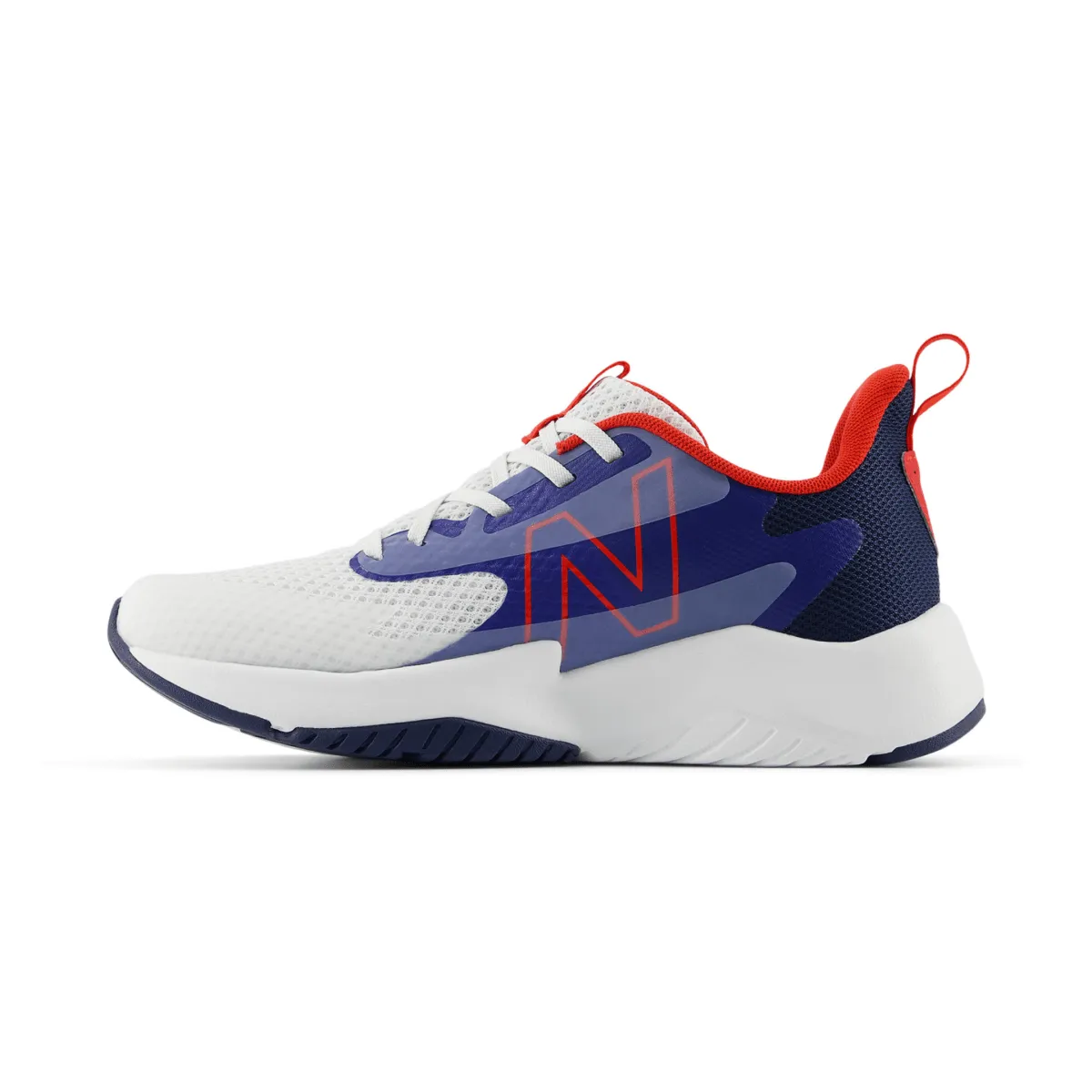 New Balance Enfant (École Primaire) Rave Run v2 GKRAVAM2 Équipe Royal/Blanc/Rouge Vrai
