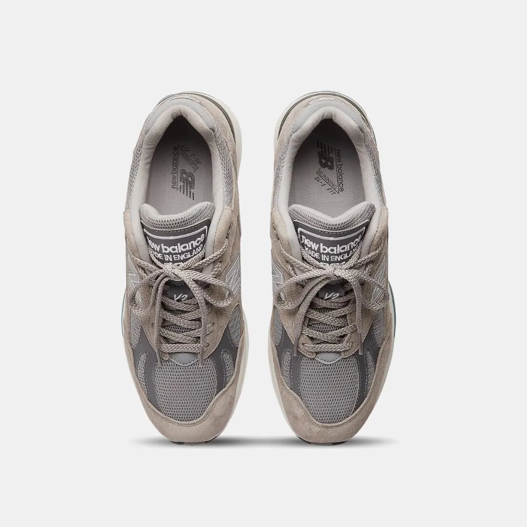 New Balance Fabriqué au Royaume-Uni 991v2 Colombe & Argent