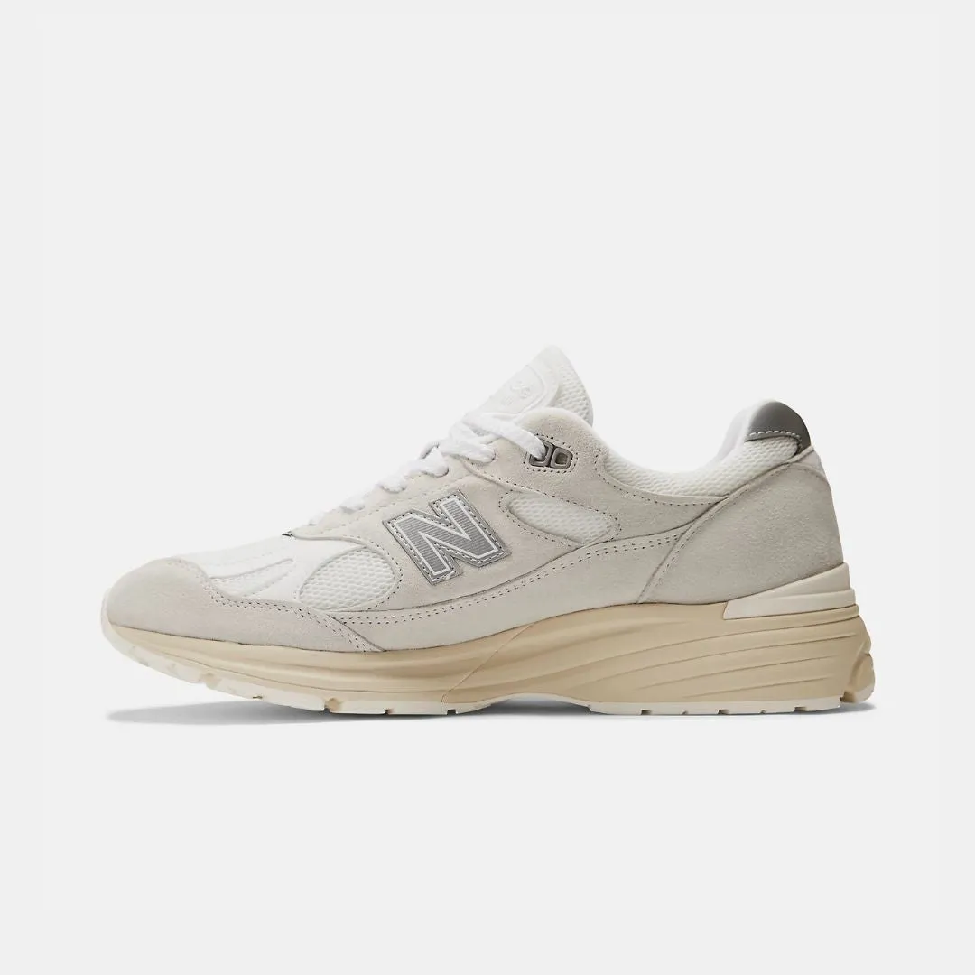 New Balance Fabriqué au Royaume-Uni 991v2 Carillon de vent & Rosée blanche gelée
