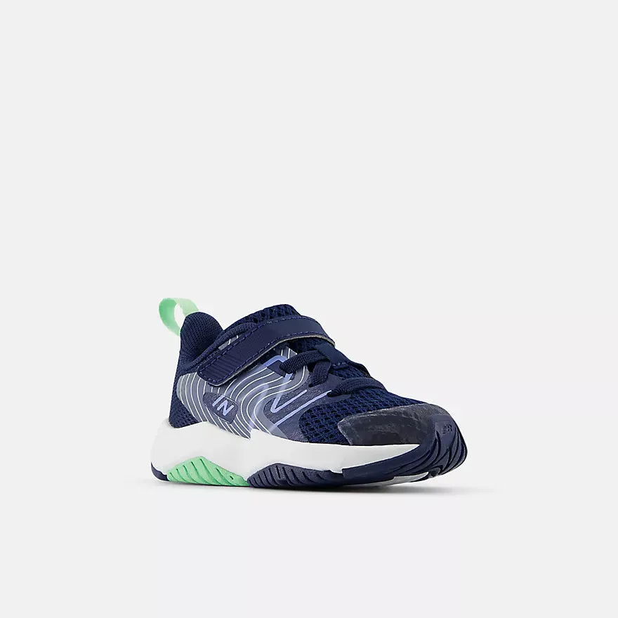 New Balance Baskets pour tout-petits Rave Run v2 Bungee Lace en marine