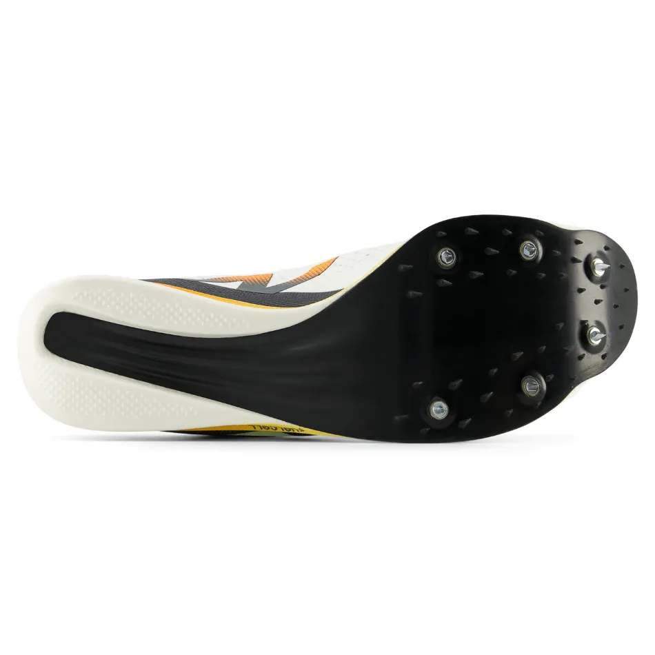 New Balance Chaussures de Course Unisexes FuelCell MD-X V3 en Blanc SS25