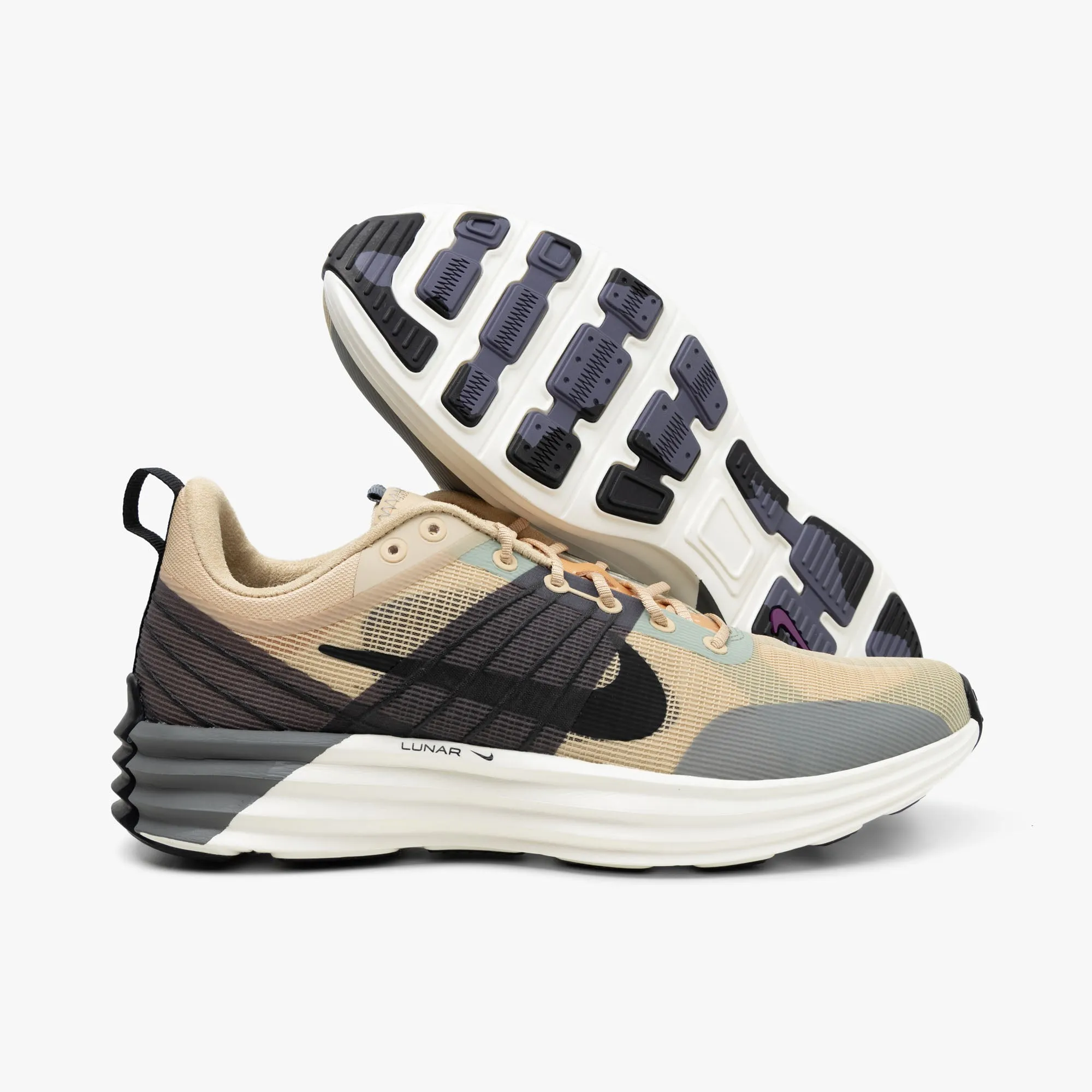Nike Lunar Roam Sésame / Noir - Gris Fumée
