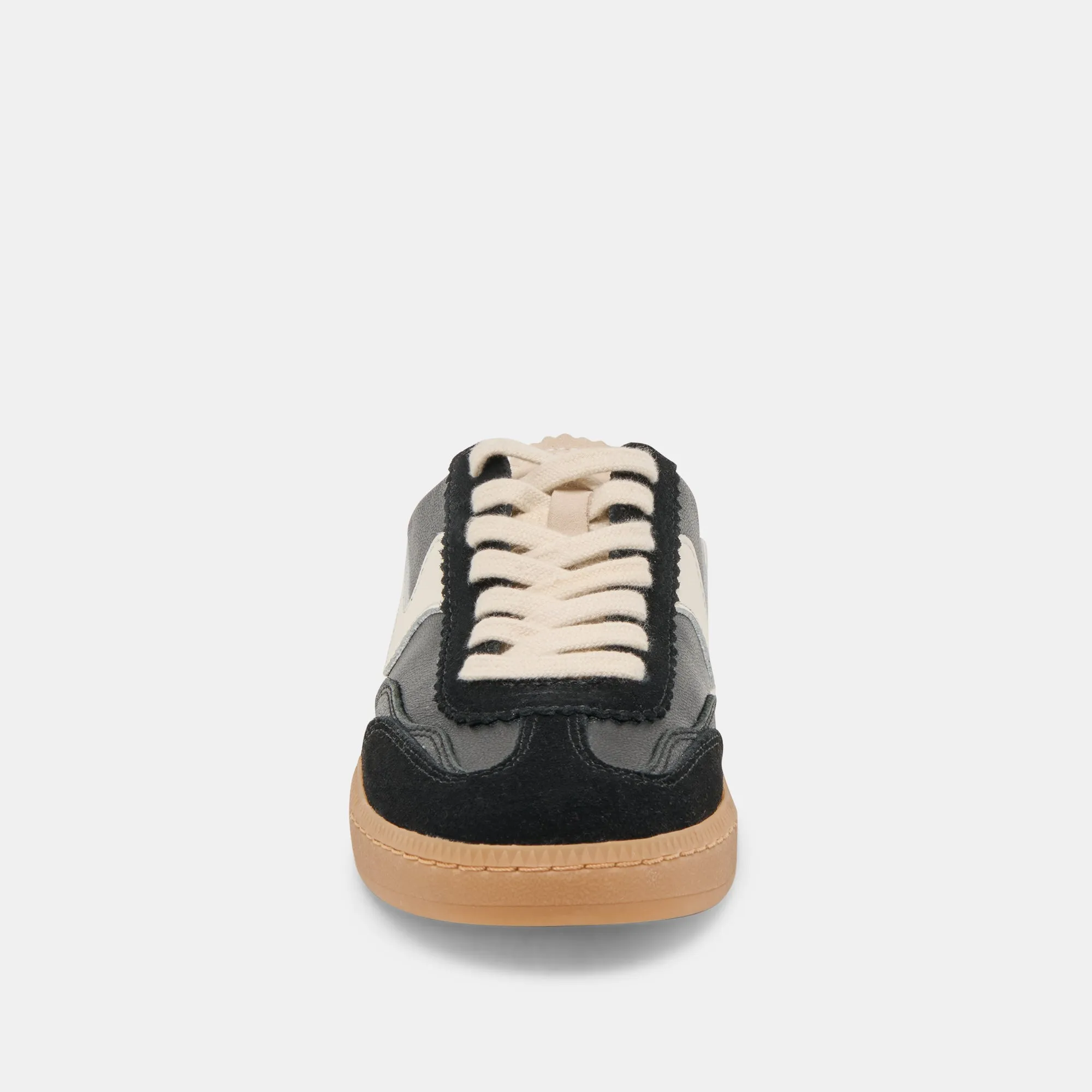 NOTICE SLIDE SNEAKERS CUIR SUÉDÉ NOIR