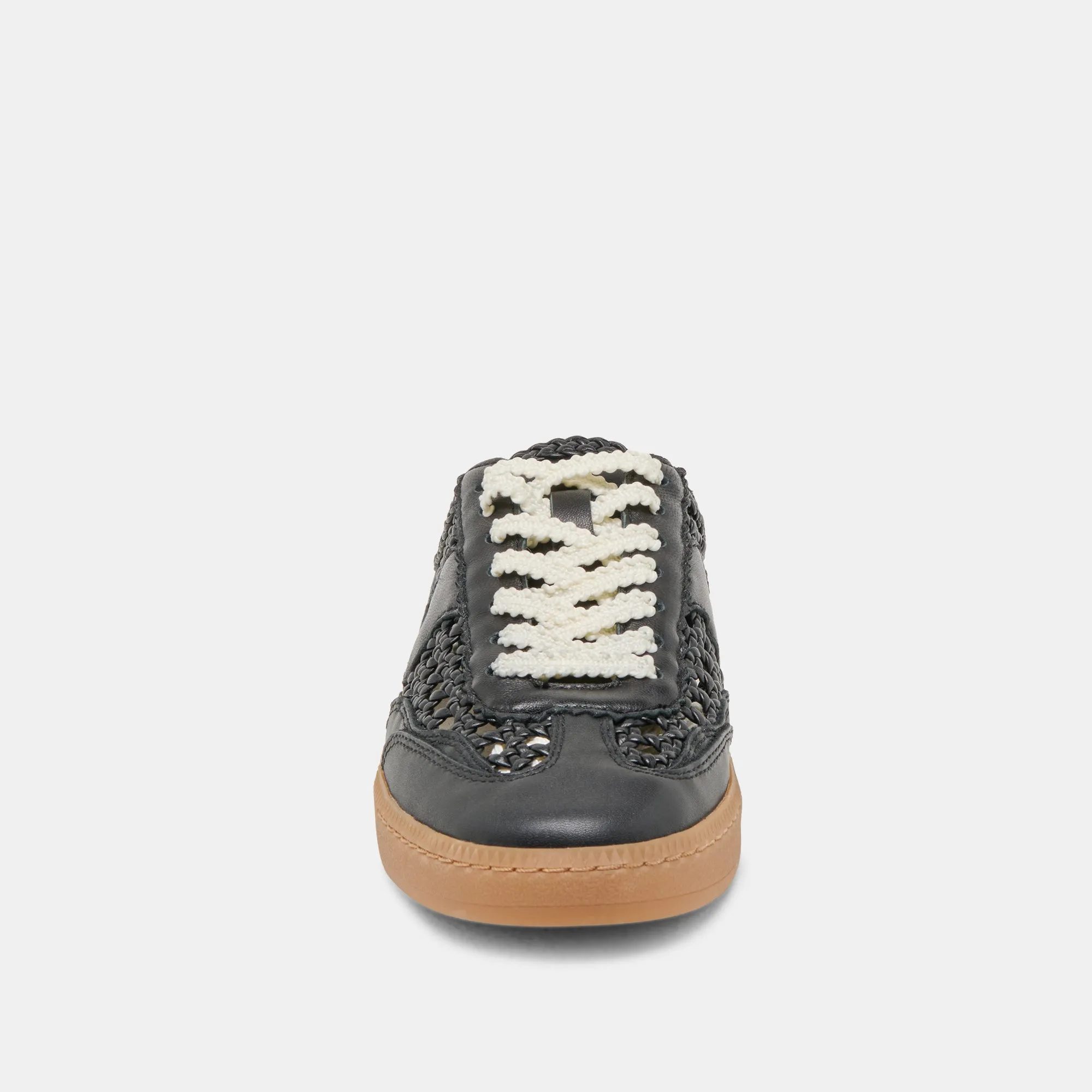NOTICE SLIDE SNEAKERS TISSÉS NOIR TISSÉ STELLA