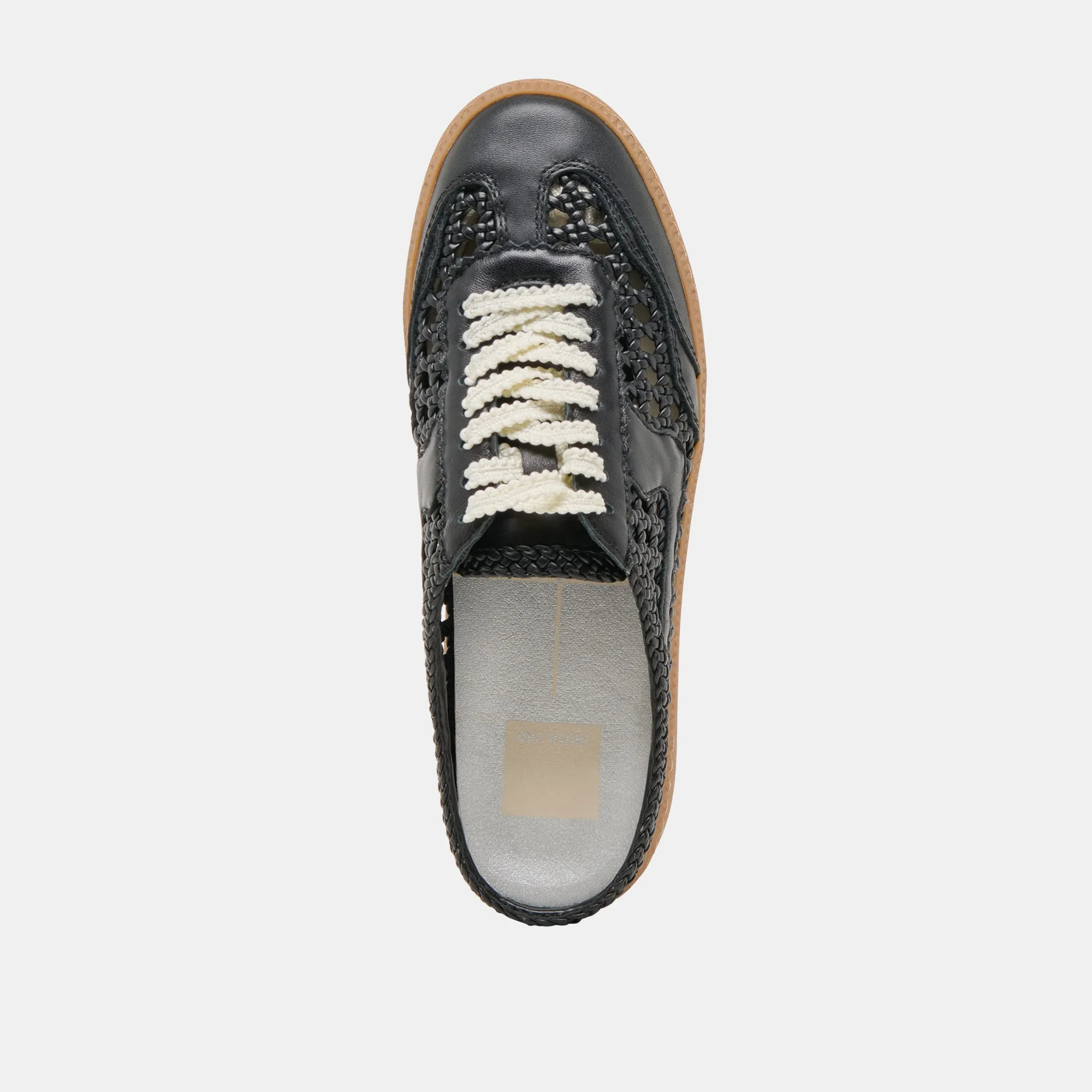 NOTICE SLIDE SNEAKERS TISSÉS NOIR TISSÉ STELLA