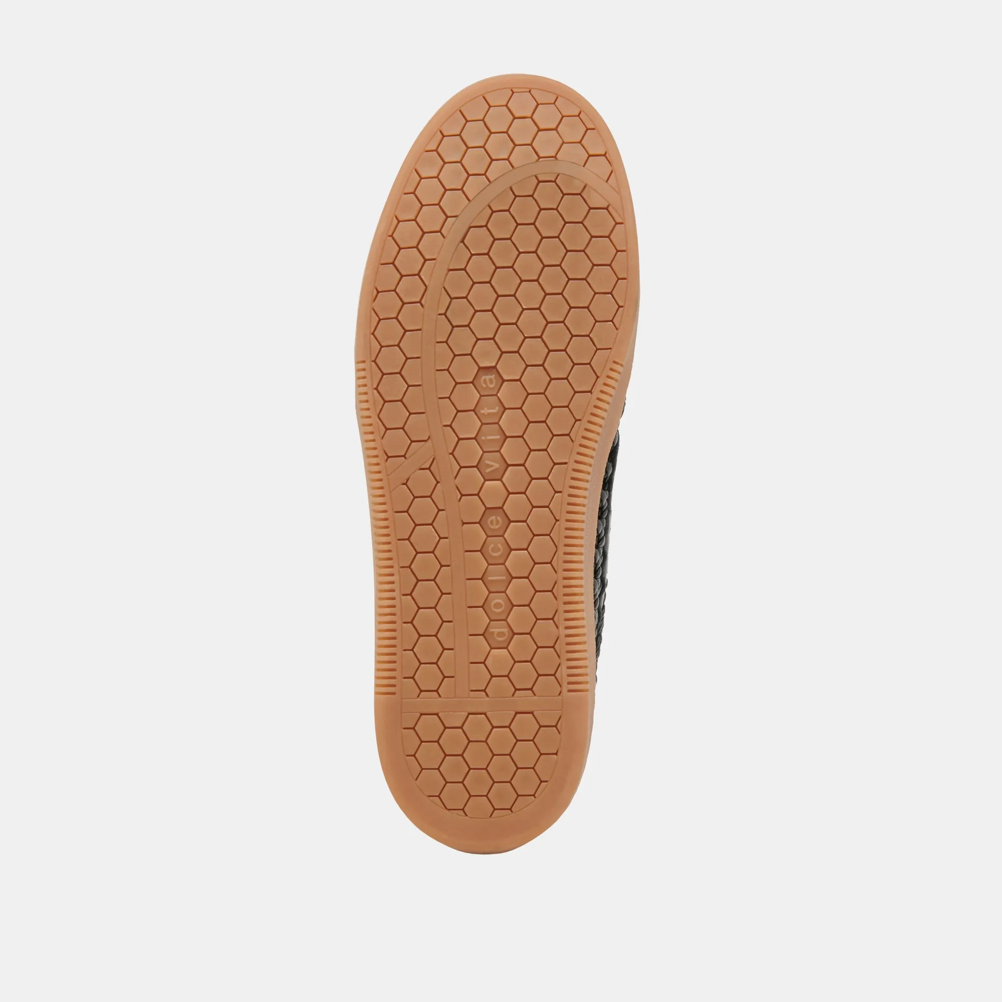 NOTICE SLIDE SNEAKERS TISSÉS NOIR TISSÉ STELLA