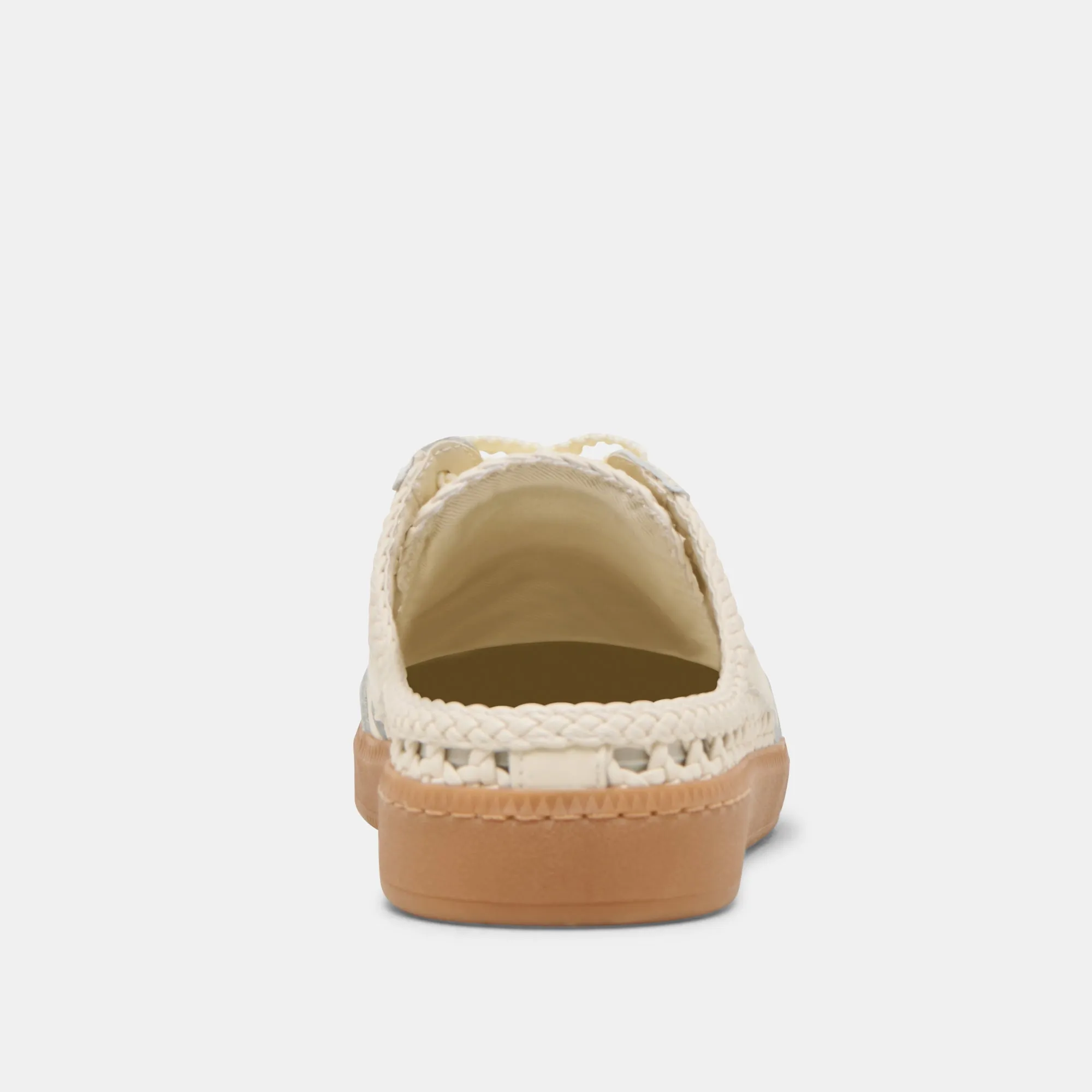 NOTICE SLIDE WOVEN SNEAKERS OFF WHITE TISSÉ STELLA