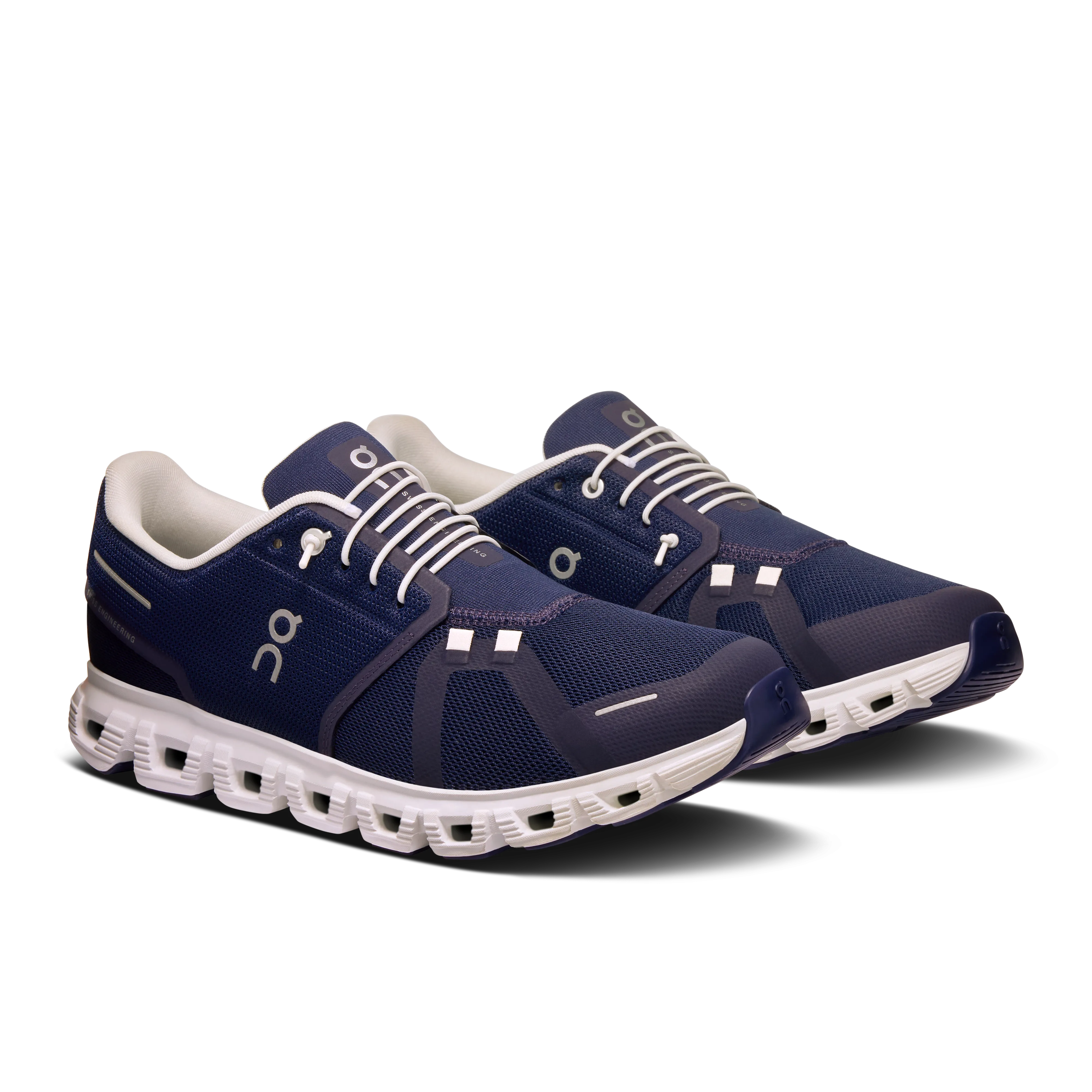 Chaussures On Running Cloud 6 Homme - Minuit / Blanc
