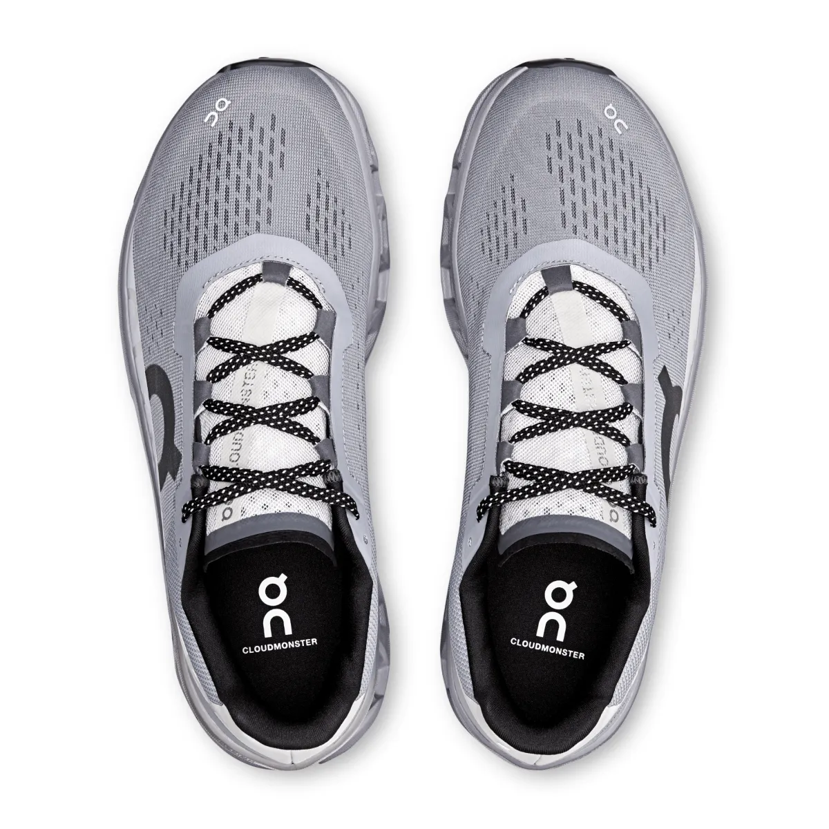 On Running Chaussure Homme Cloudmonster Alloy/Argent