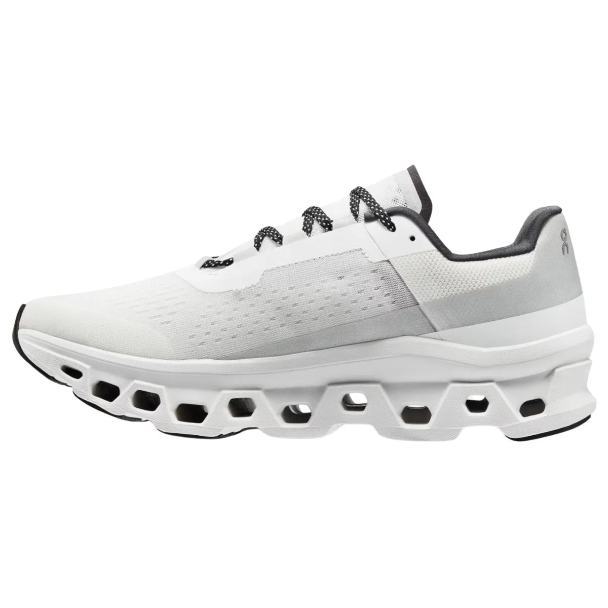 On Running Chaussure Homme Cloudmonster Non Teinté Blanc