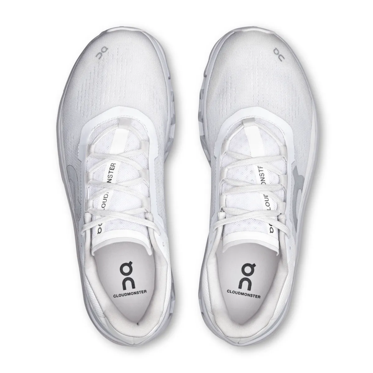 On Running Chaussures Homme Cloudmonster Blanc/Glacier On Running