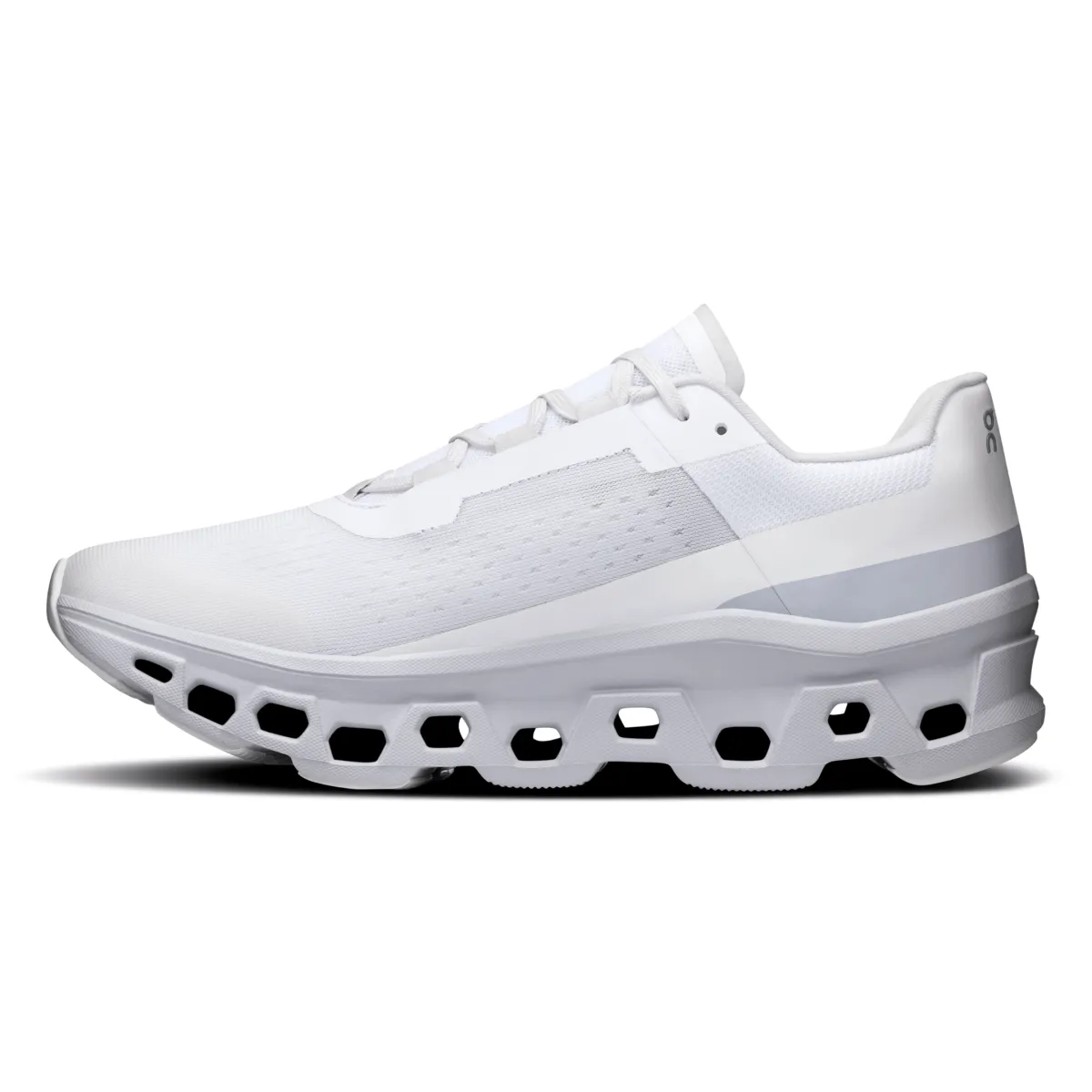 On Running Chaussures Homme Cloudmonster Blanc/Glacier On Running