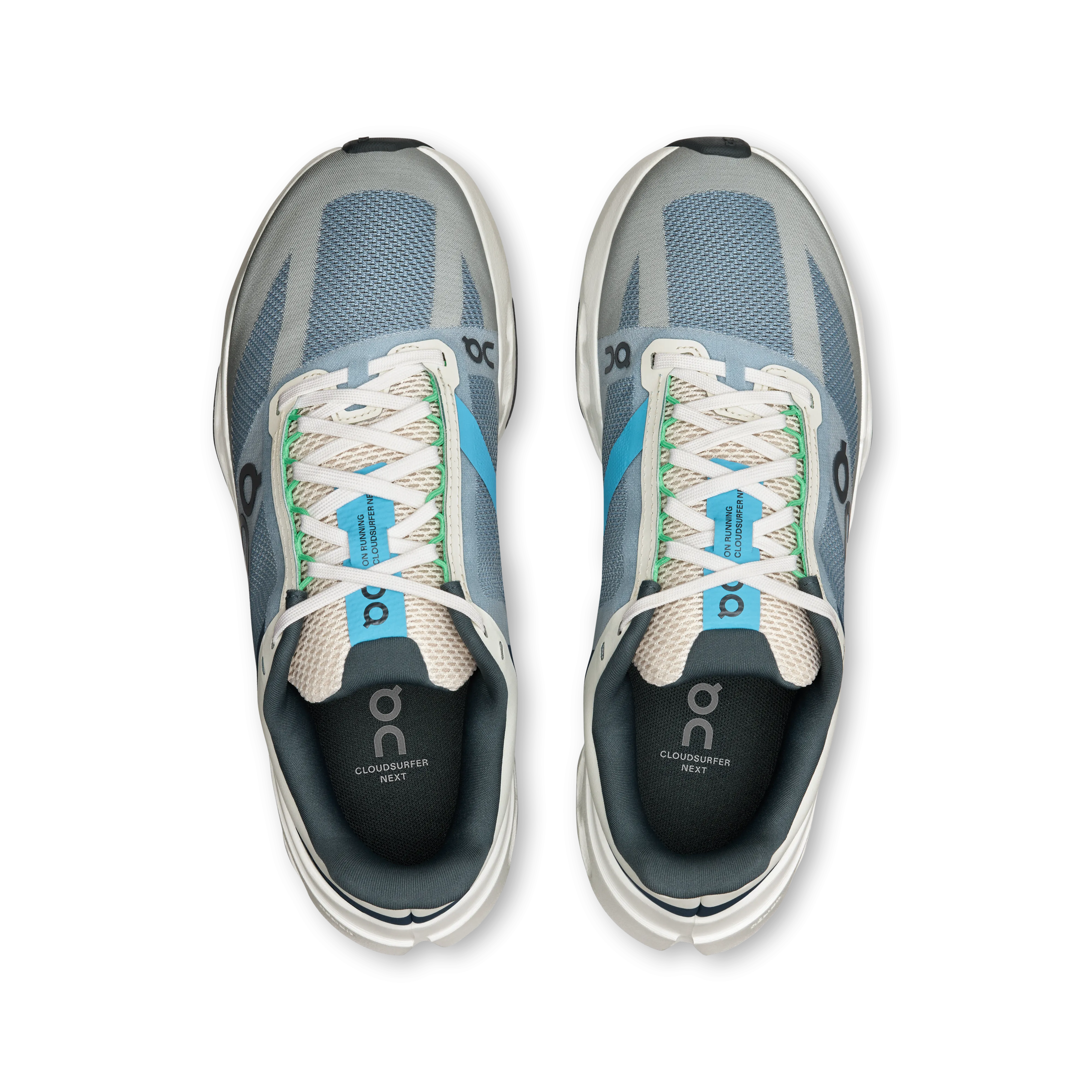 Chaussures On Running Women's Cloudsurfer Next - Niagara / Blanc