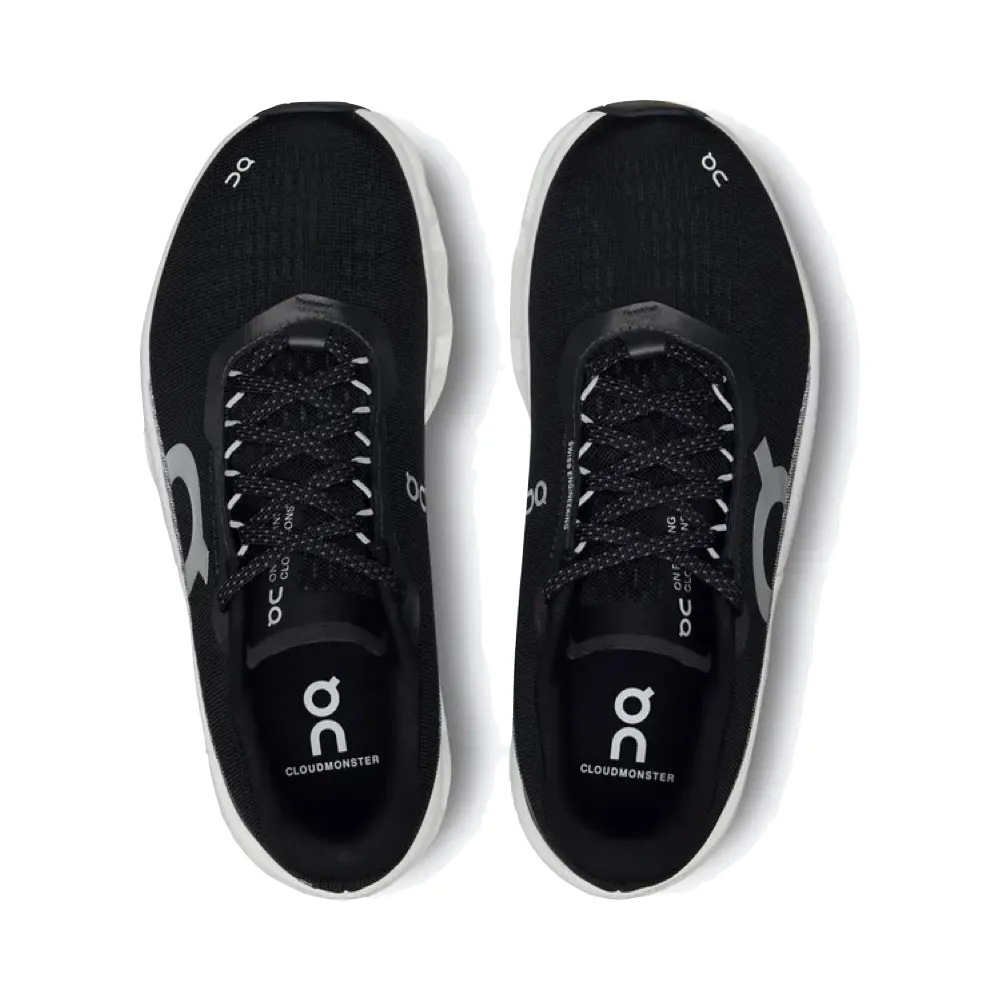 Sur la chaussure de sport Cloudmonster 2 pour femmes en noir/givré