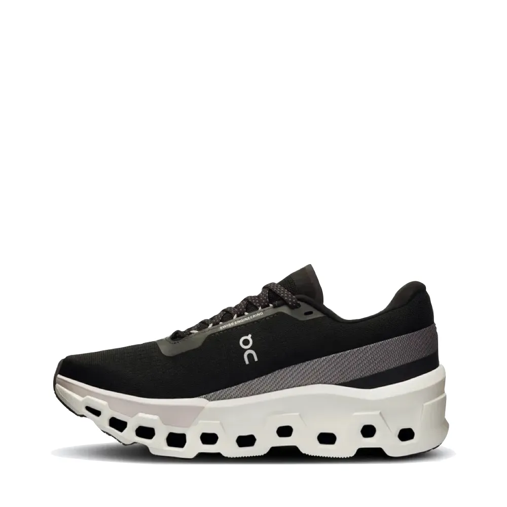 Sur la chaussure de sport Cloudmonster 2 pour femmes en noir/givré