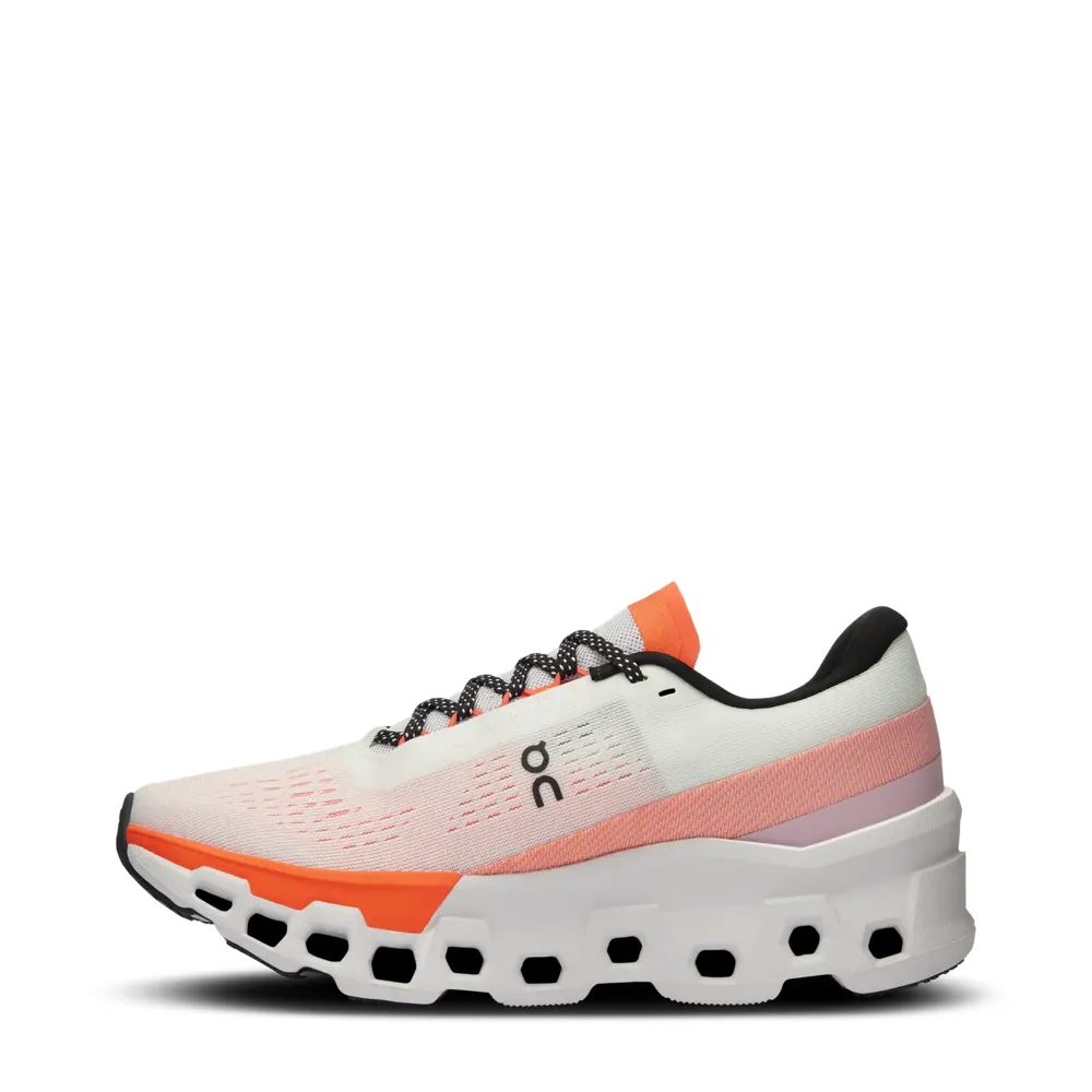 Sur la basket Women's Cloudmonster 2 en couleur naturelle/Flamme