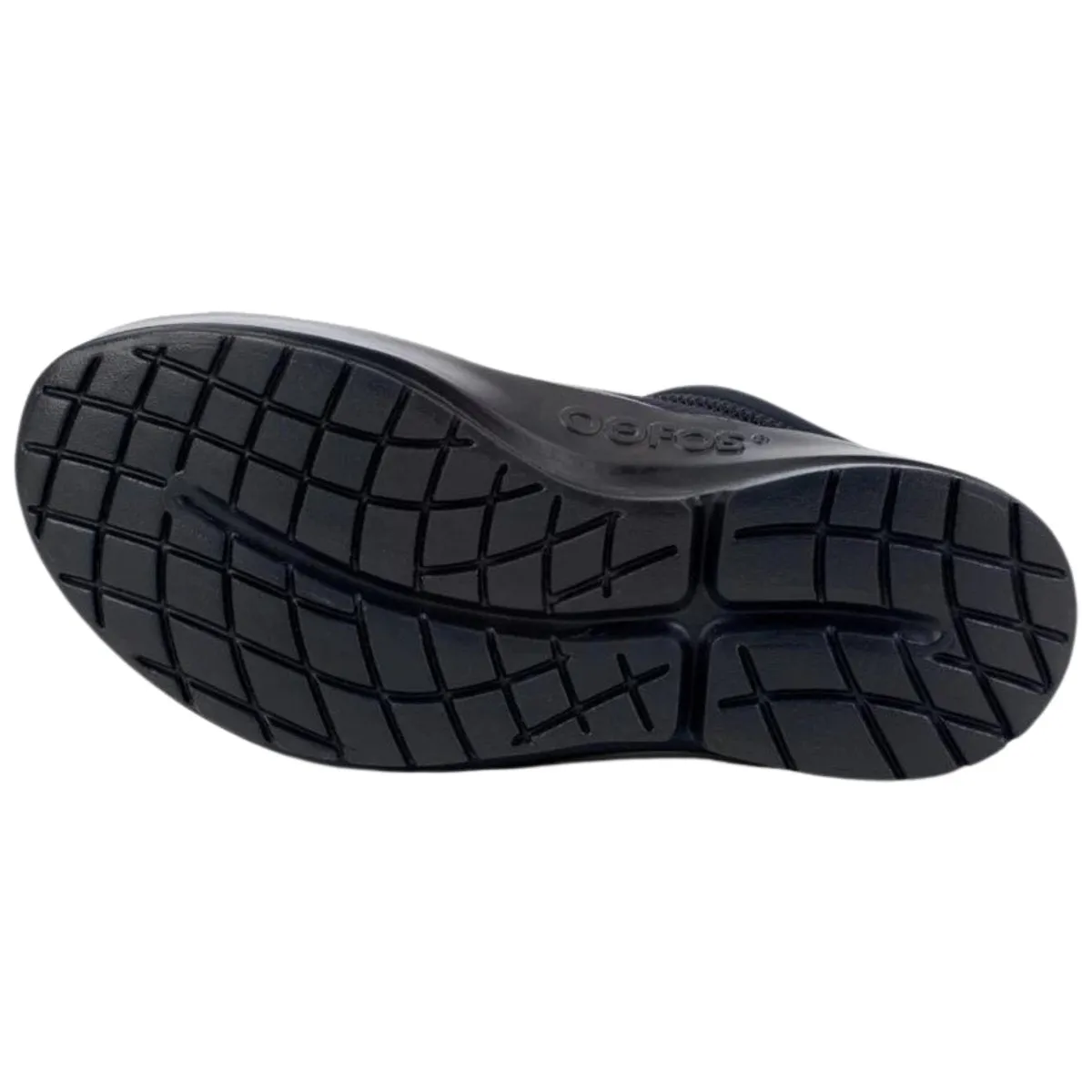 OOFOS OOcoozie Sport Mule pour Hommes en Maille Noire