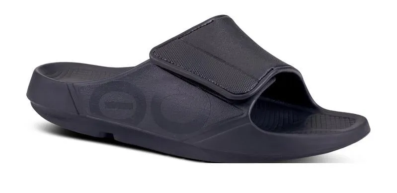 OOFOS OOAHH FLEX SLIDE NOIR MAT