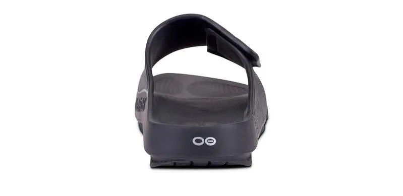 OOFOS OOAHH FLEX SLIDE NOIR MAT