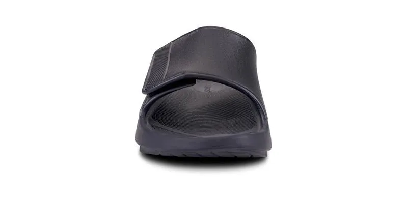 OOFOS OOAHH FLEX SLIDE NOIR MAT