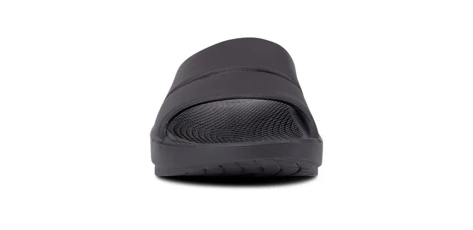 OOFOS OOAHH SLIDE NOIR