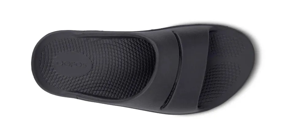 OOFOS OOAHH SLIDE NOIR