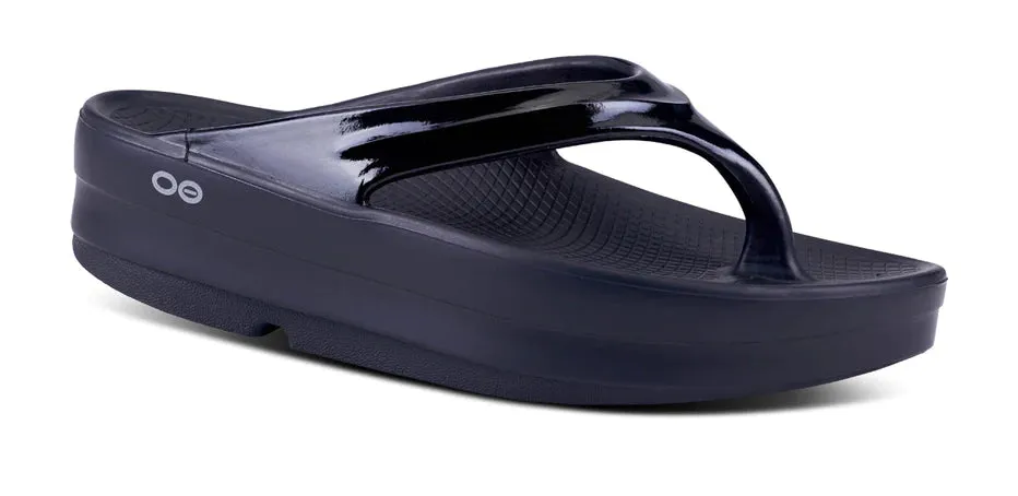 OOFOS OOMEGA TONG - NOIR - 1410BLK