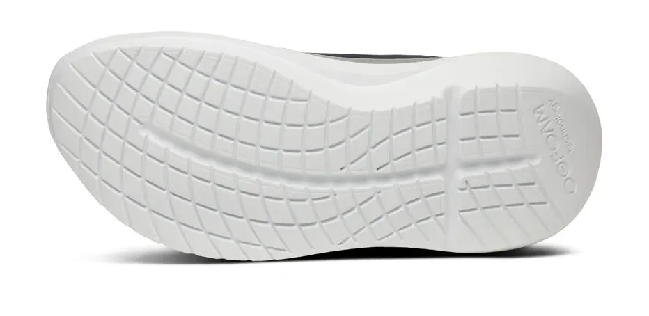 OOFOS OOMY STRIDE POUR HOMME NOIR/BLANC
