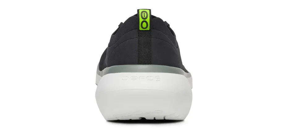OOFOS OOMY STRIDE POUR HOMME NOIR/BLANC