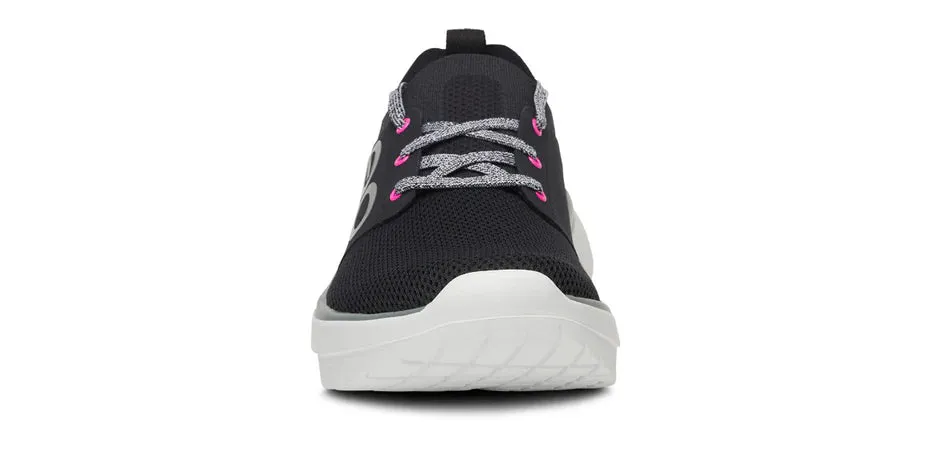 OOFOS OOMY STRIDE FEMME NOIR/BLANC