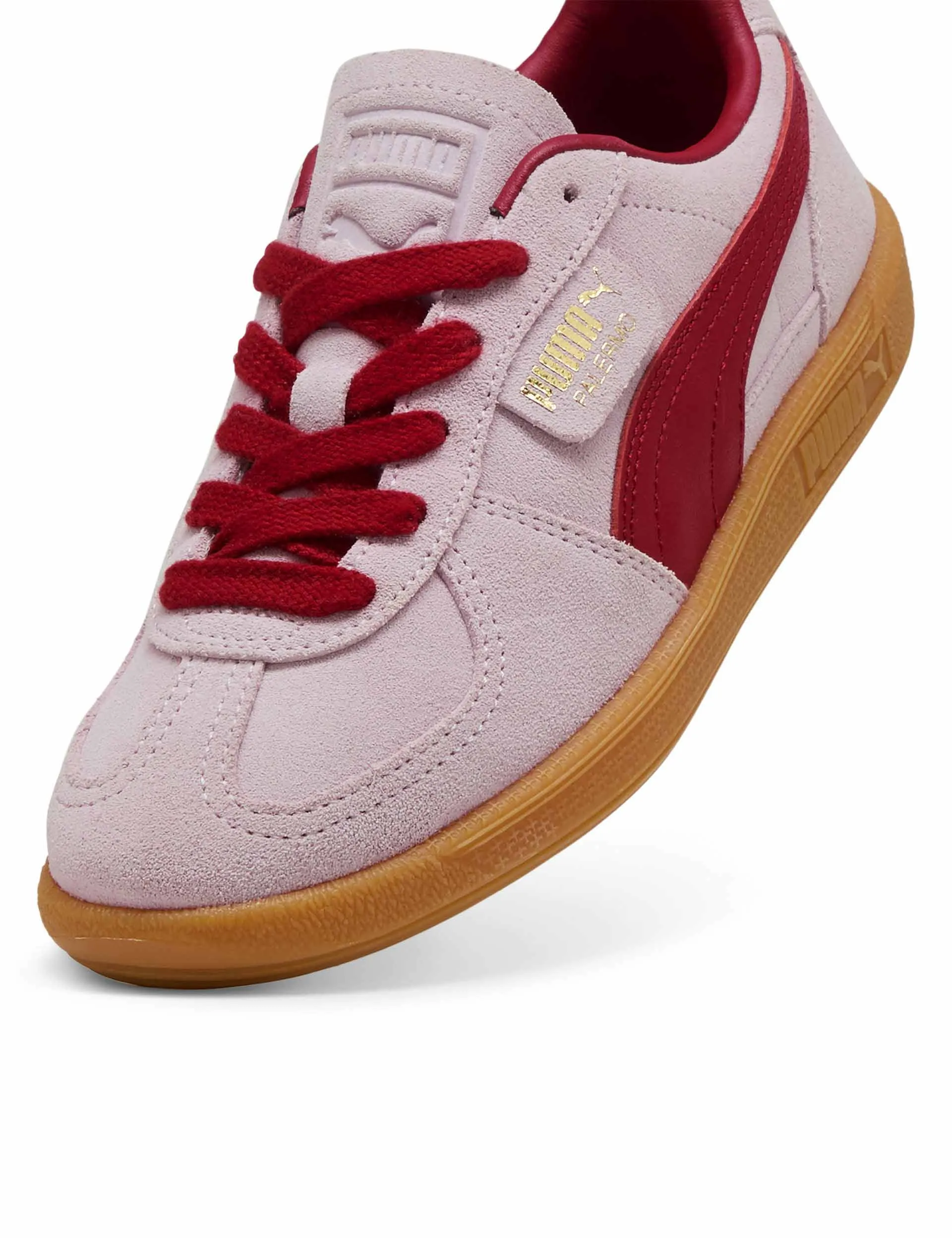 Palermo Sneakers - Rose Mauve/Cramoisi Foncé