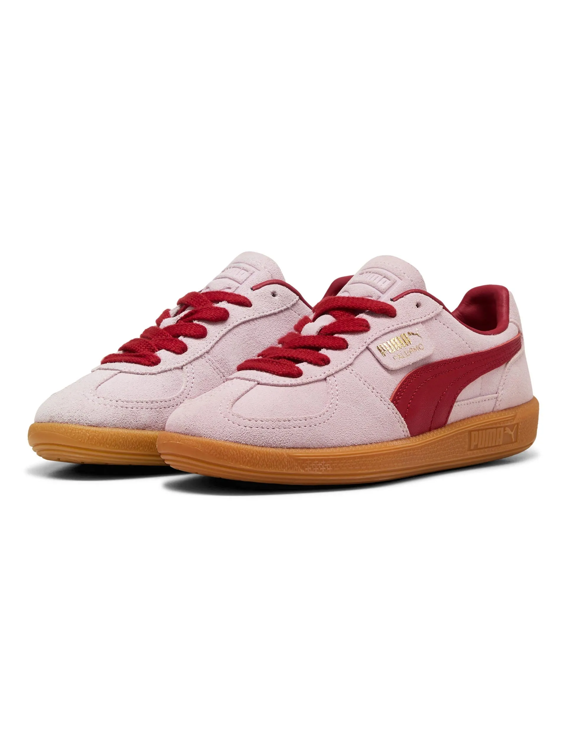 Palermo Sneakers - Rose Mauve/Cramoisi Foncé