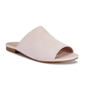 Mules plates roses