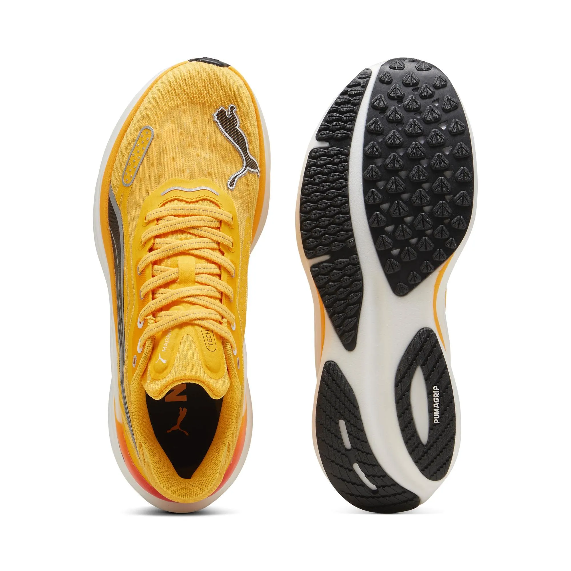 Puma Magnify NITRO 2 Tech pour Homme - Flux Solaire-Lueur Couchant-Blan PUMA - AW24