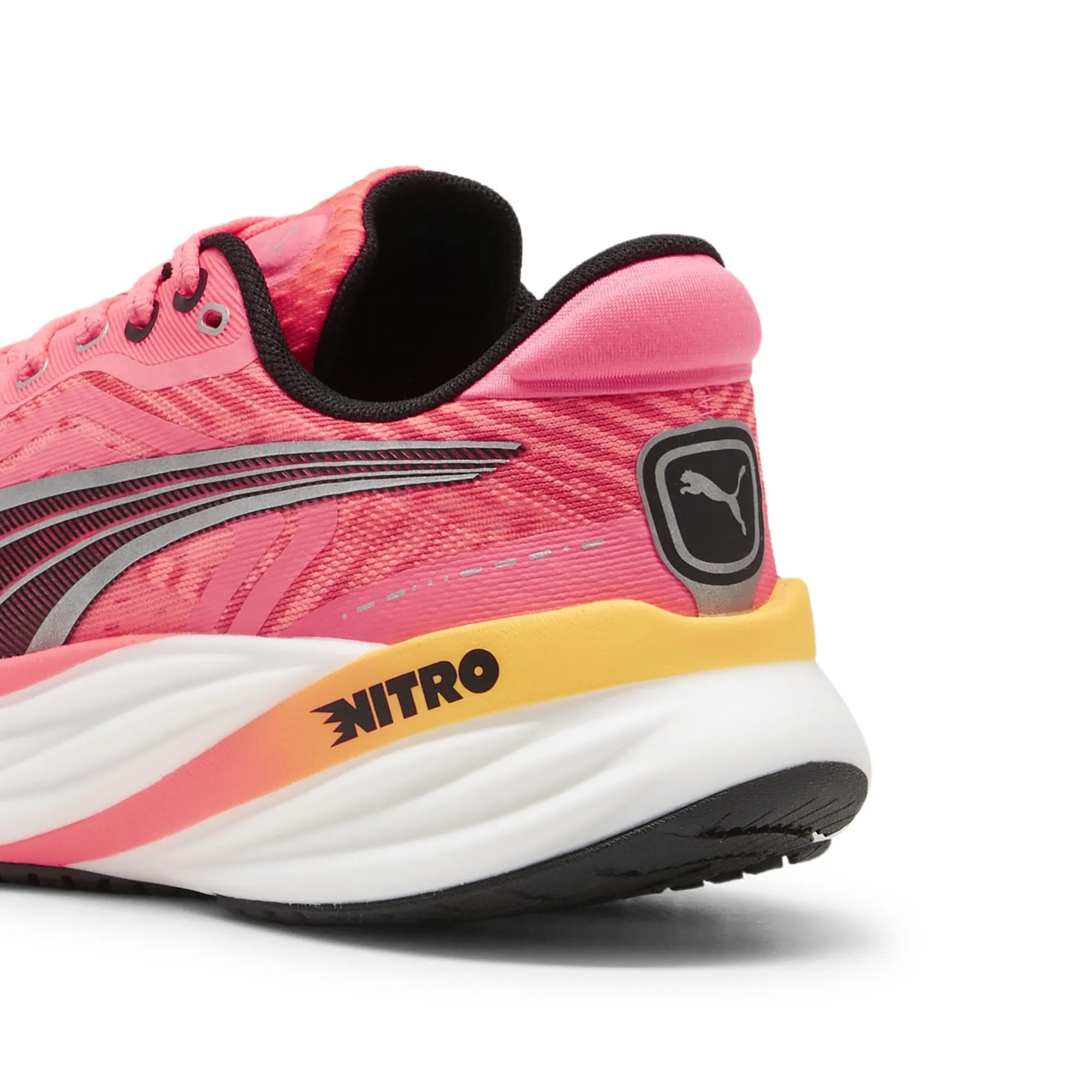 Puma Women's Magnify NITRO 2 Tech - Courant Solaire-Lueur du Couchant-Blanc PUMA - AW24