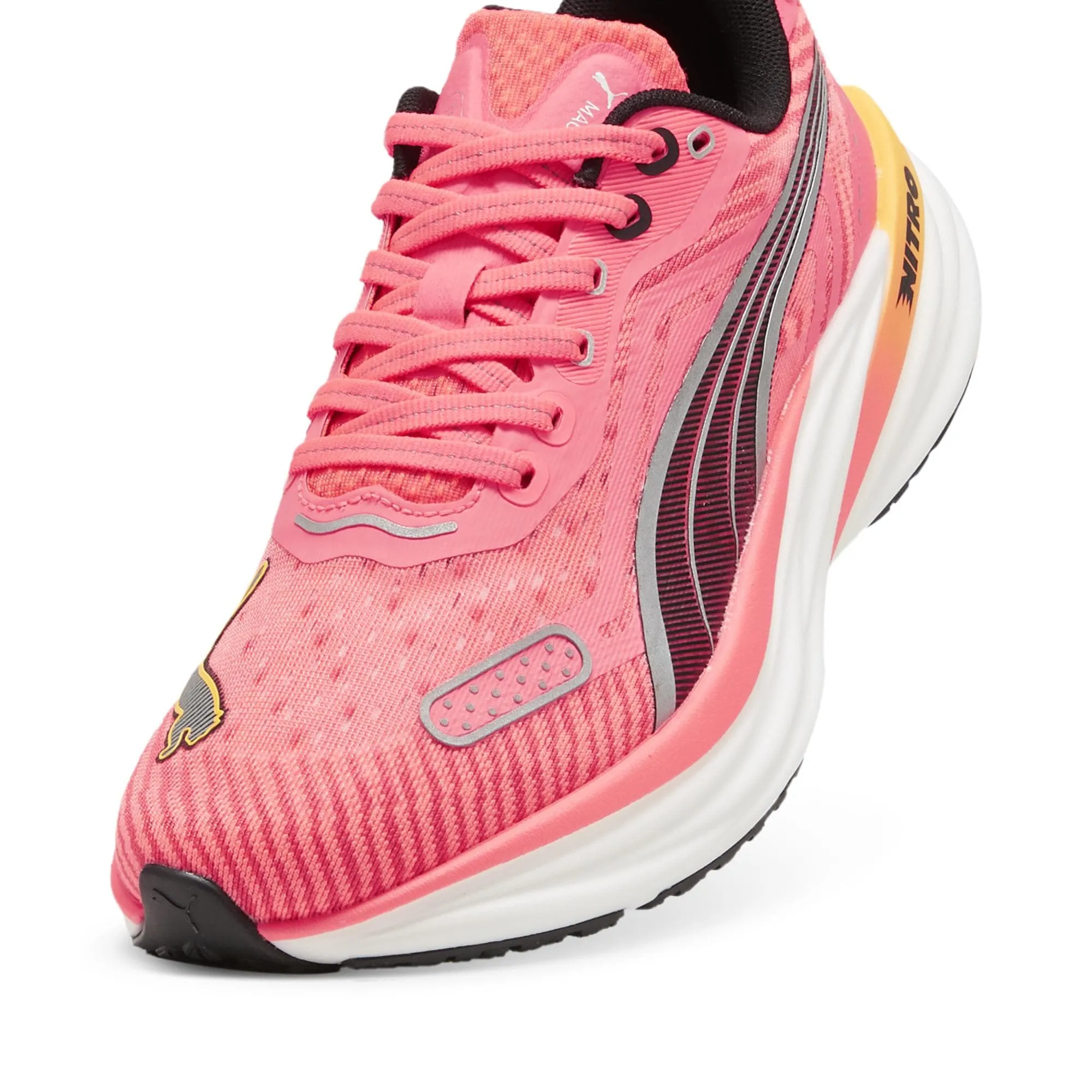 Puma Women's Magnify NITRO 2 Tech - Courant Solaire-Lueur du Couchant-Blanc PUMA - AW24