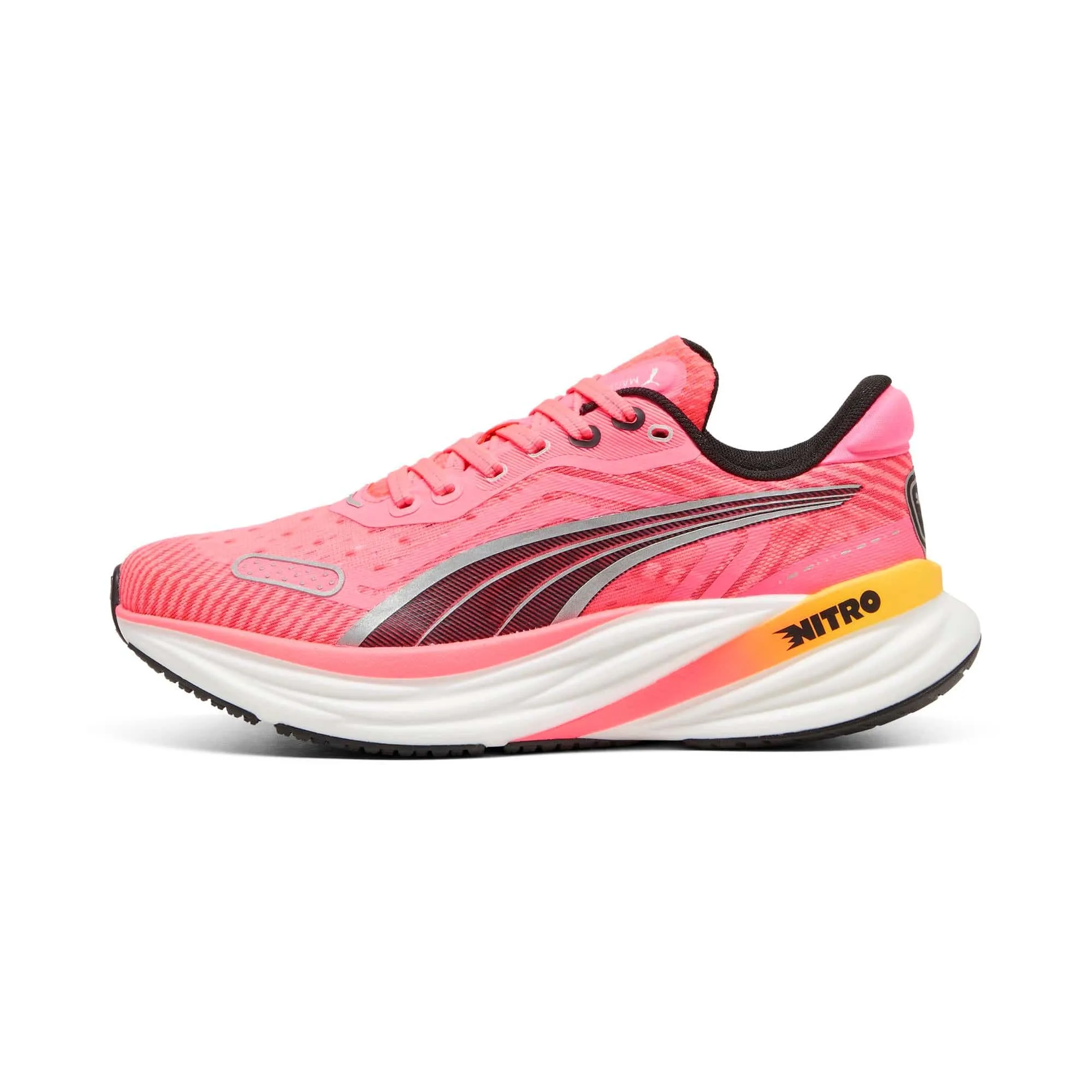 Puma Women's Magnify NITRO 2 Tech - Courant Solaire-Lueur du Couchant-Blanc PUMA - AW24