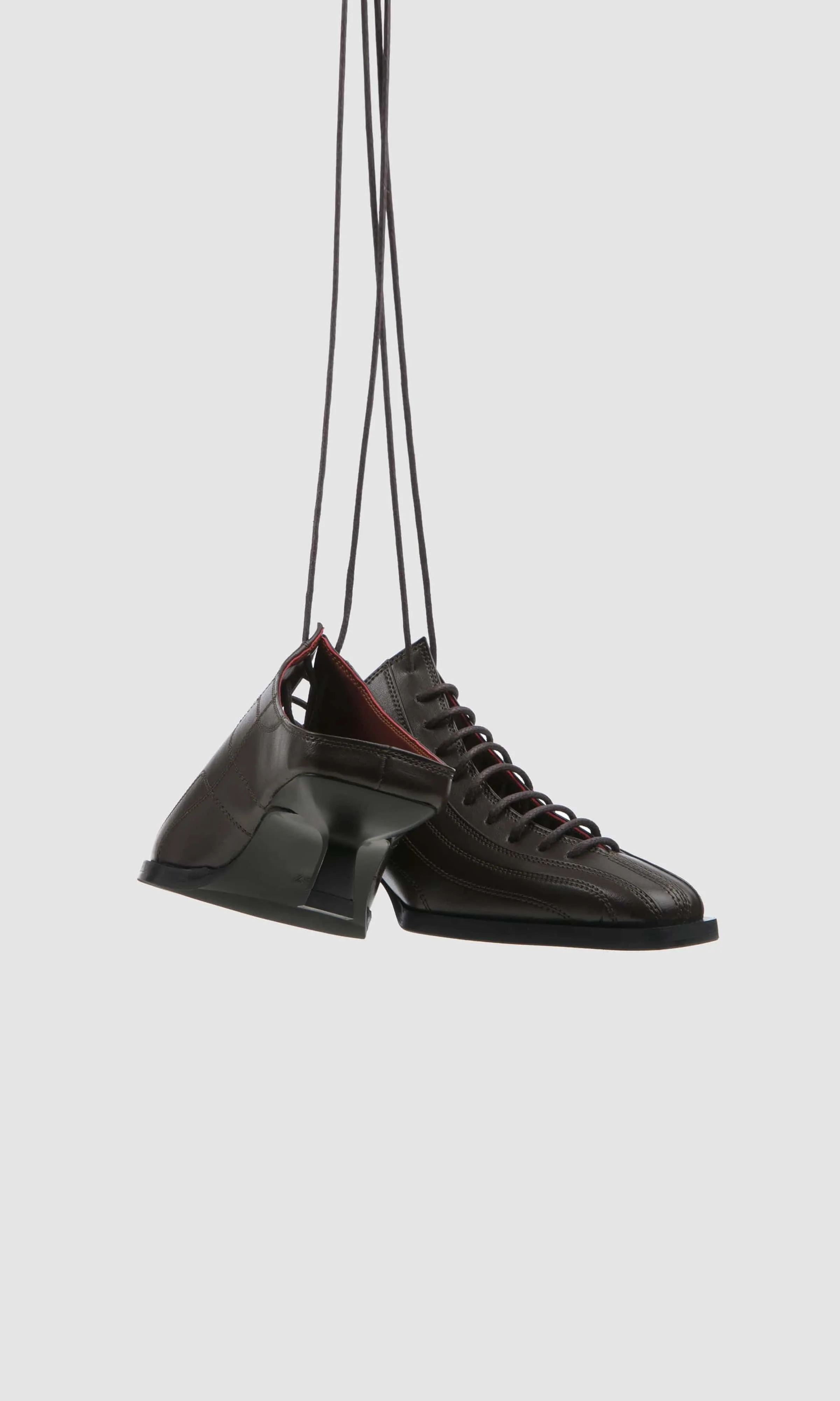 Rachel Mules en Cuir d'Apple | Marron