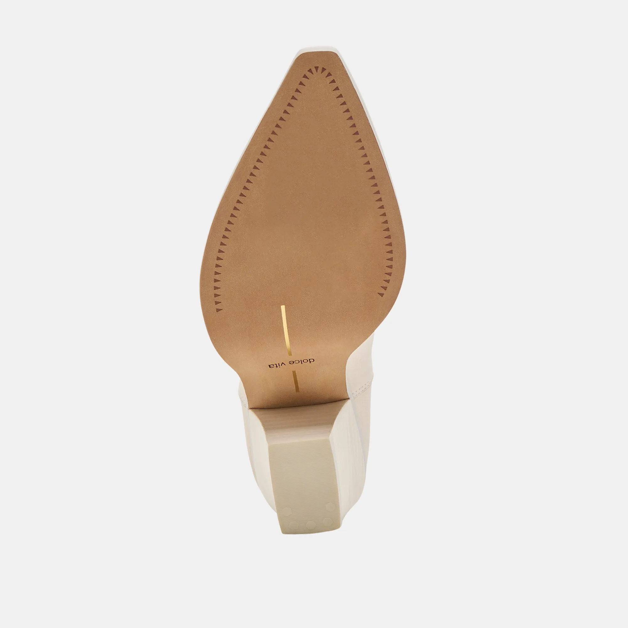 RAVENA BOTTES OFF WHITE NUBUCK